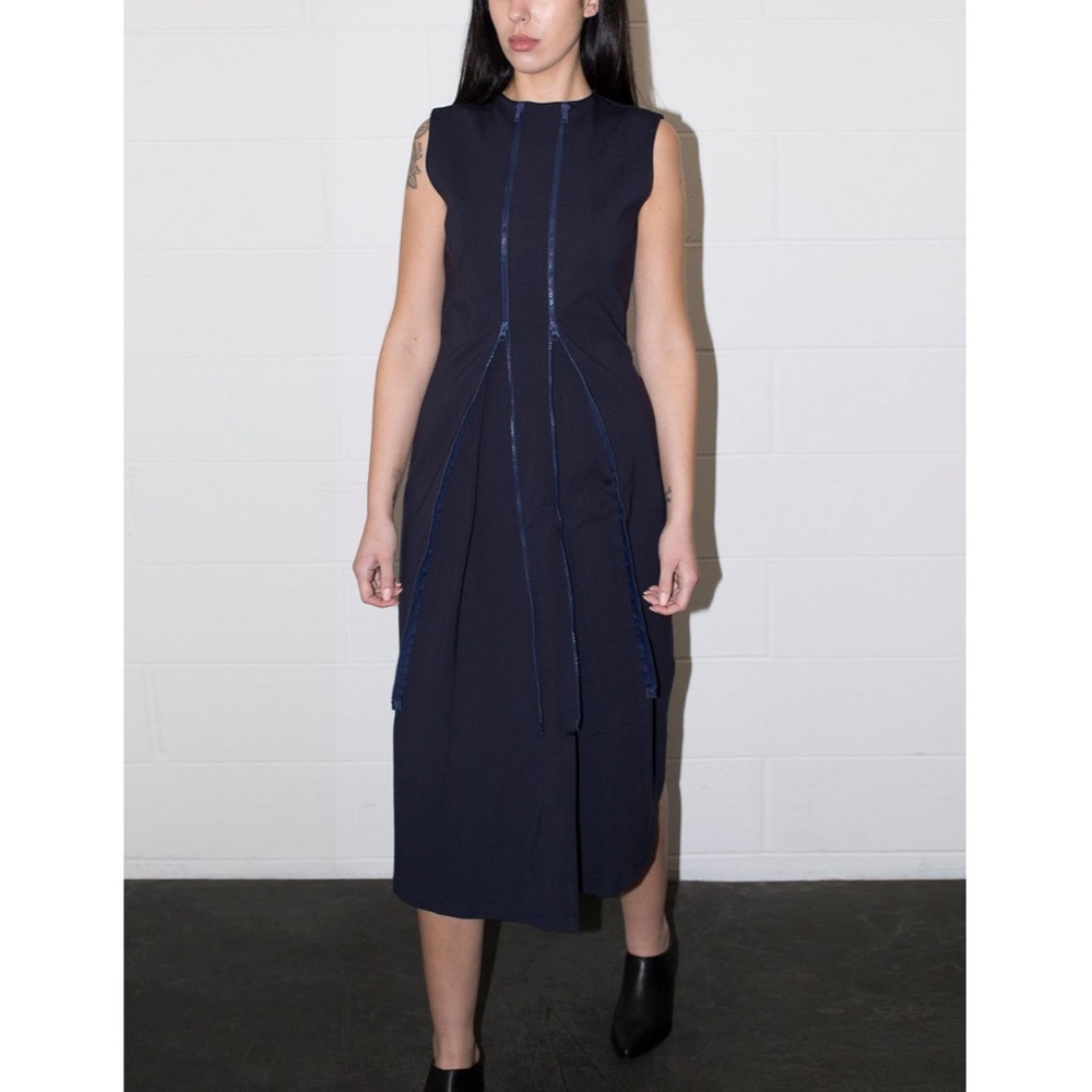 POPPYSEED ZIPPER DRESS SIZE M - Picture 3 of 7